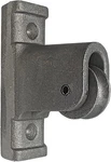 Non-drilled Silver Aluminum Vertical Mounted Single Pulley Assembly- Flagpole. Fixed Price $36.80.
