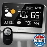 Mashi Weather Station Wireless Indoor Outdoor Thermometer, Digital. Fixed Price $51.48.