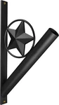 Anley Star Cor Bracket - Wrought Iron Holder Diameter Of 1". Fixed Price $21.55.
