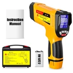 Infrared Thermometer Gun, -58 To 3992 High Temp Laser With Adjust. Fixed Price $129.20.