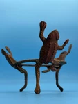 Vintage Cast Iron Frog Holder Rustic Garden Patio Planter Stand Rare. Fixed Price $39.85.