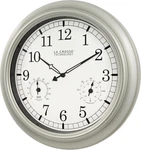 18" WT-3181PL-Q Quartz Analog Wall Clock For Indoor/outdoor Use. Fixed Price $69.99.