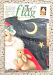 Toland Art Flag Santa Basket 894 New Moonlight Chickadee Deer Rabbit 24X36 Usa. Fixed Price $18.99.