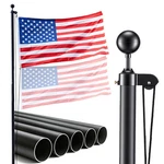 Vevor Sectional Kit 16 Ft Heavy Duty Aluminum American Black. Fixed Price $63.90.