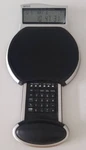 Datexx World Clock Calculator Executive Mousepad Black Digital DC-215WTG Vintage. Fixed Price $55.50.