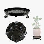 Ayalight 20" Black Round Metal Plant Caddy W/wheels, Heavy Duty, 300LB Capacity. Fixed Price $94.23.