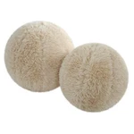 Uttermost Abide Ball Sheepskin Pillows, Set Of 2 - 64047. Fixed Price $201.60.