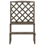 Plant Rack 2-TIER Stand With Trellis Flower Pot Solid Wood Vidaxl. Fixed Price $92.99.