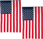 Evergreen Set Of American Flags 12X18 Double Sided Patriotic House For. Fixed Price $36.56.