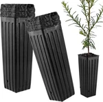 50PCS Plastic Deep Plant Nursery Pots Tall Pot, Seedling. Fixed Price $20.95.