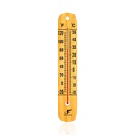 Large 10.5 Inch Vertical Wood Thermometer For Indoor & Outdoor Use, Wide Range -. Fixed Price $15.72.
