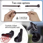 Lihopefe Sunshade Blind Bungee Kit + End Caps, Brown 2 Set Replacement. Fixed Price $20.00.