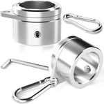 Flag Pole Rings 1.25 Inch 2PC, Anti Wrap Spinning Clips Swivels. Fixed Price $10.99.