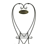 30" Heart Plant Stand Metal Flower Pot Holder Garden Patio Indoor Outdoor. Fixed Price $46.68.
