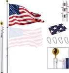 20/25FT Telescopic Kit Heavy Duty Aluminum American Outdoor. Fixed Price $69.99.