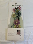 Evergreen Garden Flag Stand Holder Sturdy Metal Iron Laser Cut New Flowers. Fixed Price $7.99.
