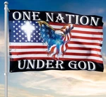 1X One Nation Under God American Eagle Grommet Flag 4 6 Patriotic. Fixed Price $26.99.