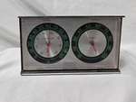 Vintage Springfield Usa Thermometer Hygrometer Dual Gauge Wall Mount Tested. Fixed Price $23.99.