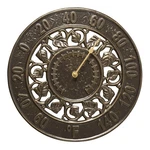 Whitehall Products 1846 Ivy Silhouette Thermometer French Bronze. Fixed Price $79.25.