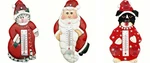 Christmas Window Thermometers (santa, Or Dog). Fixed Price $16.99.