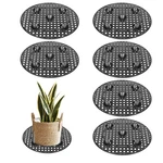 8 Pcs Big Potted Stands-patio & Deck Floor Protector,plant Level El.... Fixed Price $23.79.