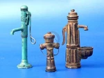 Plus Model 1/35 Hand Crank Water Pumps (pitcher/parish Pump) & Fire Hydrant 054. Fixed Price $32.94.