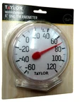 Taylor Indoor/outdoor Thermometer 6" Diameter #5630 New. Fixed Price $6.49.