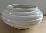 Royal Haeger White Vase, Indoor Planter, Ceramic Holder. Fixed Price $29.95.