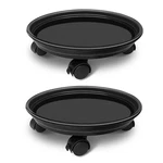 2 Pack Of Pallet Caddy, Planter Pot Rolling Mover, Stand Dolly Ca.... Fixed Price $30.95.