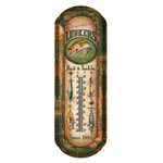 Rivers Edge Products Tin Thermometer, 17" X 5" Indoor Outdoor. Fixed Price $16.99.