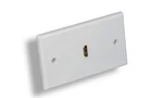 Hdmi Wall Plate 1-PORT Decora-white With Cable. Fixed Price $11.94.