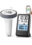 Heyaxa Wireless Wifi Pool Thermometer With 4" Digital Lcd Display App Control. Fixed Price $37.99.