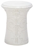 Safavieh Imperial Garden Stool, Reduced Price 2172777440 ACS4521A. Fixed Price $55.00.