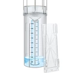 Rain Gauge Outdoor TUBE,10"CAPACITY Easy-to-read Large And Snow Wi.... Fixed Price $35.26.