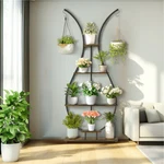 Heavy Vase Shape Stand Large Planter Display Flowers Rack For Home Decor. Fixed Price $92.92.