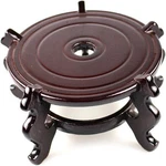Feng Shui Chinese Wooden Fishbowl Planter Display Stand (10 Inch) W3048-10. Fixed Price $51.23.