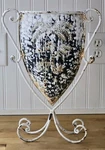 Vtg Cottage Core Metal Garden Planter Stunning For Your Porch Deck. Fixed Price $27.99.