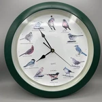 Mark Feldstein & Associates Audubon Singing Bird Clock 1997 Mfa Quartz Vtg. Fixed Price $24.99.