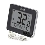 Taylor Wired Digital Indoor Outdoor Thermometer With Led Display, Probe.... Fixed Price $15.23.