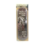 River's Edge Products Thermometer New Metal 17" Indoor Outdoor Tin. Fixed Price $9.99.
