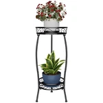 Homexin Stand Indoor Outdoor, Tier Metal Tall Planter 26.5" F.... Fixed Price $37.93.