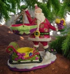 Home Interiors Christmas Candle Holder Santa Claus Tealight Tart 59151 New. Fixed Price $24.95.