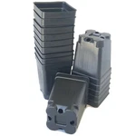 2.5 Inch Square Deep Nursery Pot - Set Of 100 2.6" X 3.5" Plastic Flower. Fixed Price $21.85.