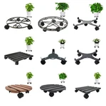 Cerbior Plant Dolly Stand Rolling With Wheels Heavy Duty Caddy Holder Patio Pot. Fixed Price $25.10.