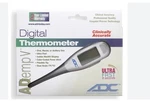 8 Secs Fast Read Oral Rectal Body Lcd Digital Thermometer Adult Kid Flex Tip. Fixed Price $8.99.