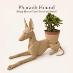 Pharaoh Hound Planter For 4 Inch Nursery Pots Animal Lover Gift Indoor. Fixed Price $59.99.