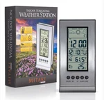 Mitaki-japan Indoor Weather Station Clock Alarm With Snooze Calendar. Fixed Price $12.99.