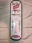 River's Edge Nostalgic 5 X 17IN Tin Thermometer Lures Catch More Fish. Fixed Price $19.87.