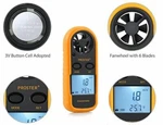 Proster Handheld Wind Speed Gauge Digital Velocity Meter With Lcd Backlight. Fixed Price $22.00.