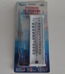 Taylor 5316 9" Aluminum Indoor & Outdoor Window Thermometer Circa 1980S. Fixed Price $16.99.